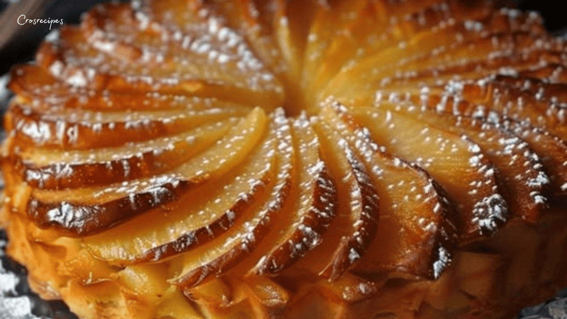 Fondant aux pommes mascarpone moelleux et doré