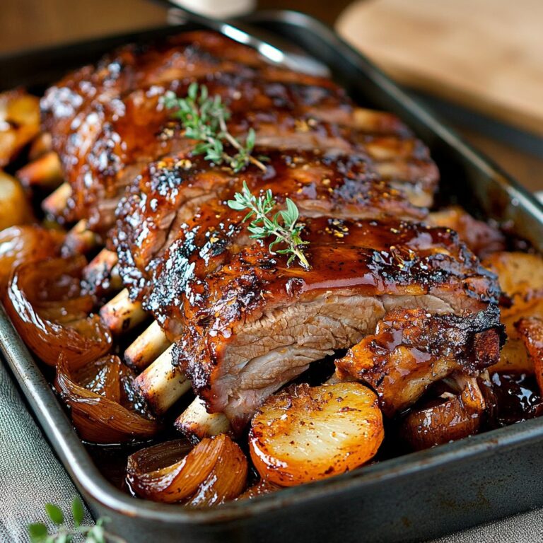 Ribs au four avec sauce barbecue maison : une recette tendre - CrosRecipes