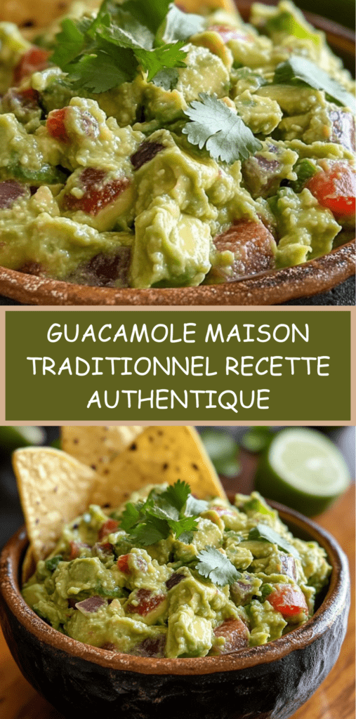 Bol de guacamole maison crémeux préparé avec avocats mûrs, oignon, citron vert et coriandre, servi avec des tortillas croustillantes
