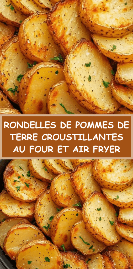 Rondelles de pommes de terre dorées et croustillantes au four, assaisonnées au paprika et aux herbes, servies chaudes avec persil frais sur une plaque de cuisson.