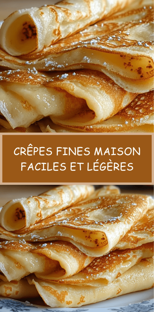 Pile de crêpes fines dorées et souples empilées sur une assiette, texture légère et régulière, prêtes à être garnies de sucre ou de confiture.