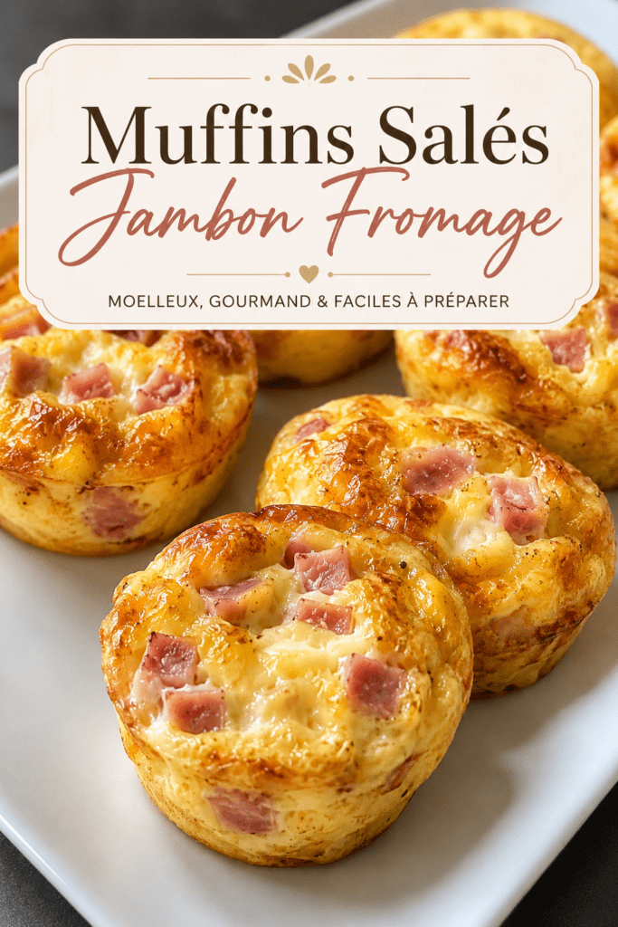 Mini quiches sans pâte au jambon et fromage, dorées dans des moules à muffins, avec une texture moelleuse et une garniture fondante.