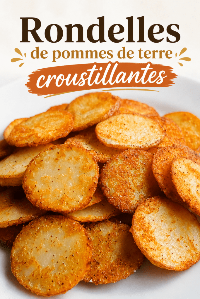 Chips sucrées de pomme de terre dorées et croustillantes, saupoudrées de cannelle et de sucre glace, servies dans un bol rustique.